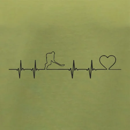 Hokejový hráč EKG