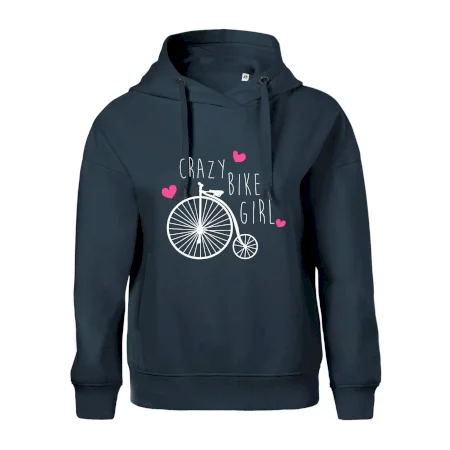 Crazy bike girl