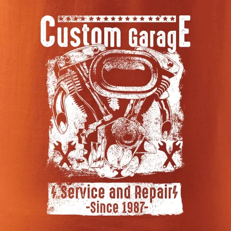 Custom Motorcycle Garage