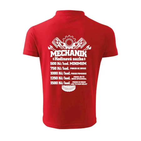 Mechanik - hodinová sazba