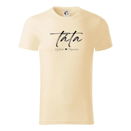 Triko táta psací se jmény dětí