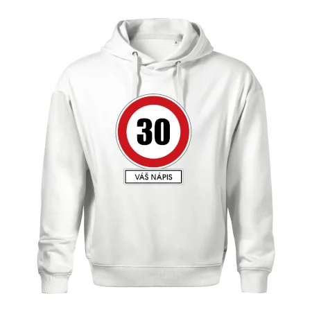 Dopravní značka - rychlost 30 - váš nápis