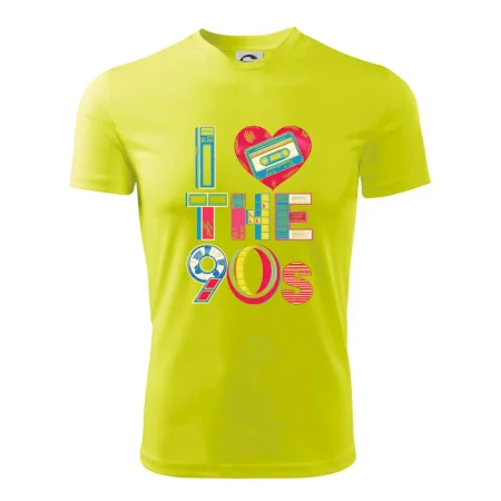 I love 90s - srdce a kazeta