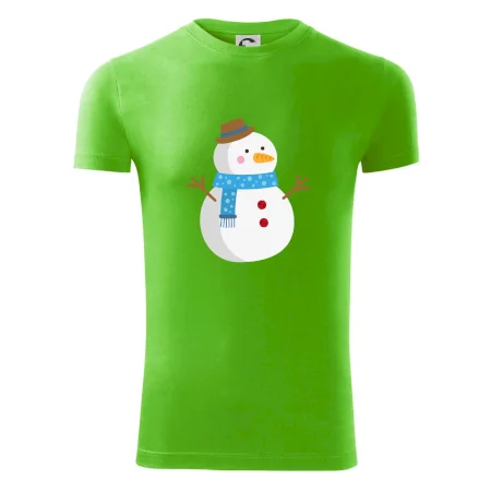 Sněhulák se šálou