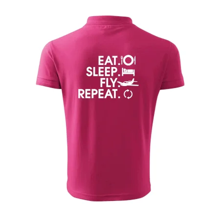 Eat sleep fly repeat