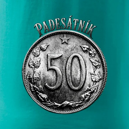 Padesátník 1963 - 1978 s nápisem