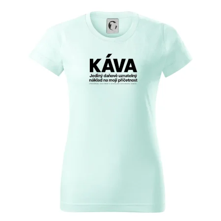 Káva daňově uznatelný náklad na příčetnost