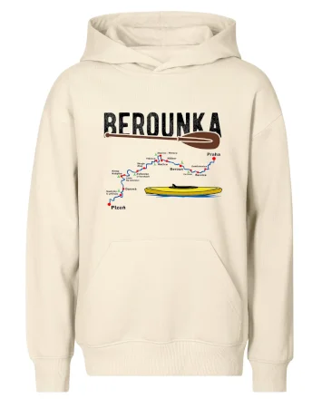 Mapa řeky Berounky