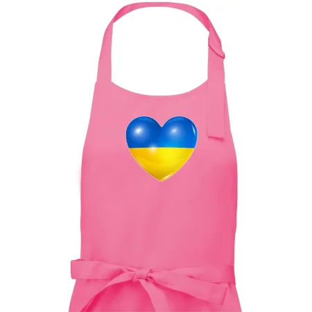 Ukrajina srdce vlajka
