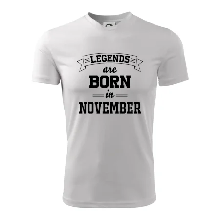 Legends are born in November