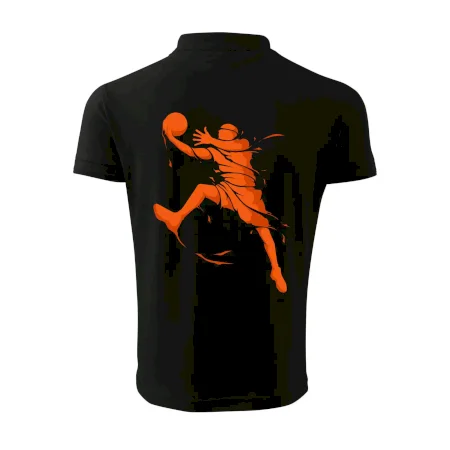 Basketball player splash