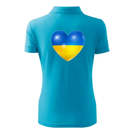 Ukrajina srdce vlajka