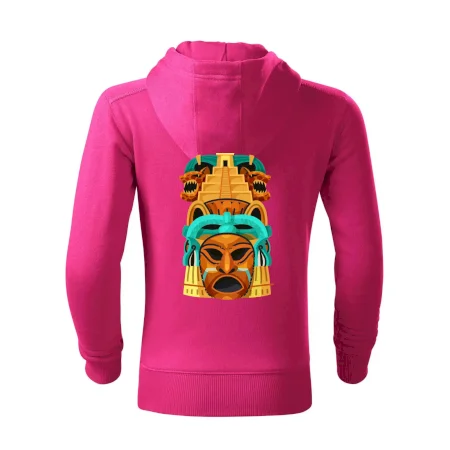 Mayové maska s pyramidou
