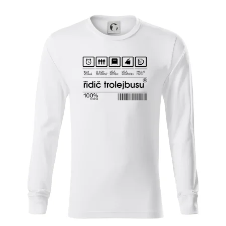 Čárový kód -  Řidič trolejbusu