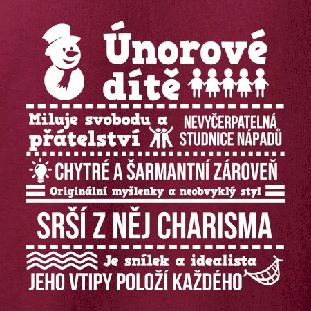 Narozeniny únor