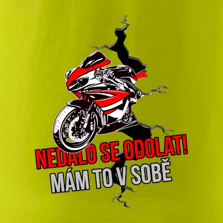 Nedalo se odolat, mám to v sobě silniční motorka