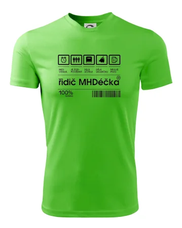 Čárový kód -  Řidič MHD