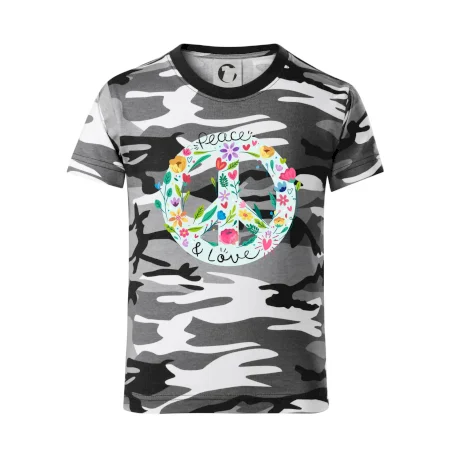 Peace and love symbol