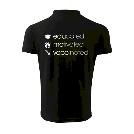 Educated motivated vaccinated