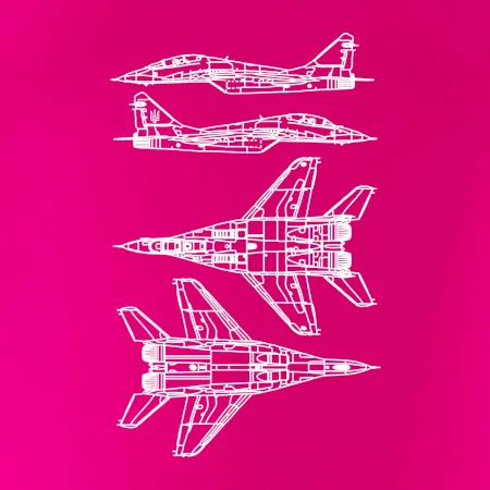 Mig 29 Fulcrum - obrys