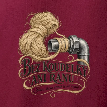Bez koudelky ani ránu stará škola instalatéra