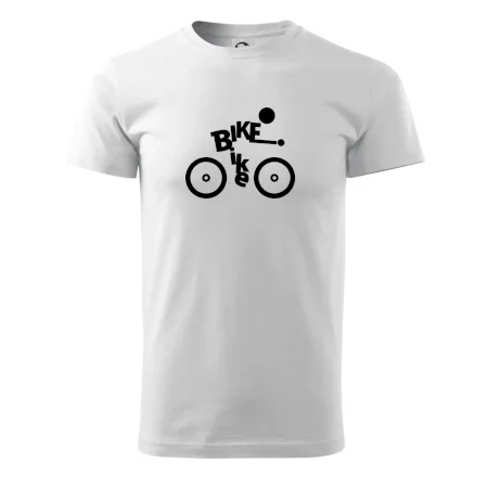 Bike nápis postava