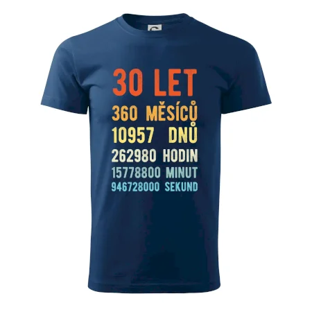 Narozeniny 30 přepočet času
