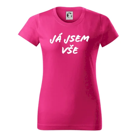 Nápis Já jsem vše!