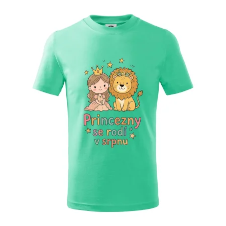 Dětský obrázek - princezny se rodí v srpnu
