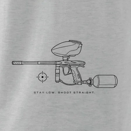 Minimalistický marker stay low shoot straight
