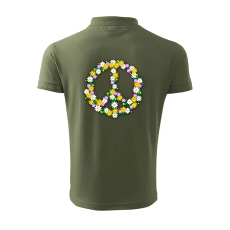 Peace symbol kopretiny