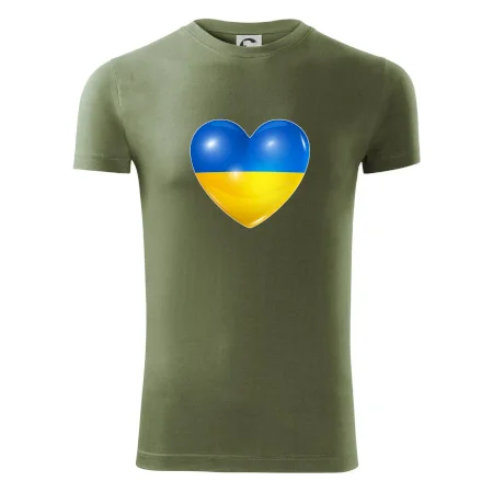 Ukrajina srdce vlajka