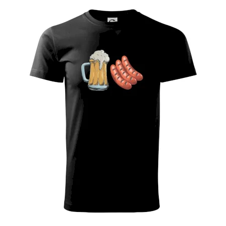 Pivo a klobása