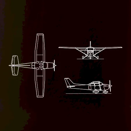 Obrys Cessna 172 Skyhawk