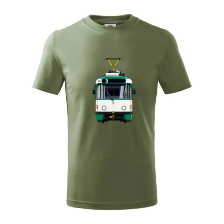 T3R SLF čelo tramvaje linka 3