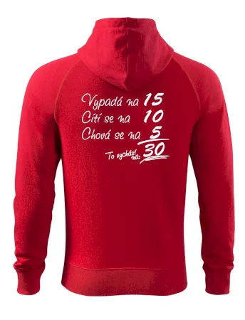 Vypadá, cítí se, chová se - 30 let