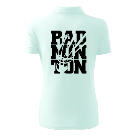 Badminton nápis
