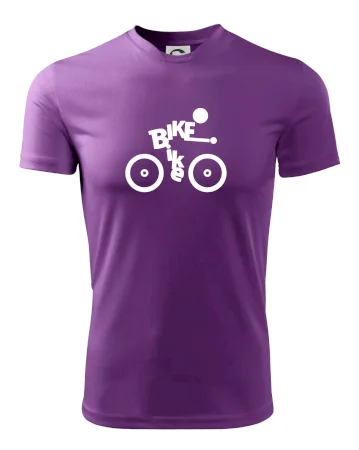 Bike nápis postava