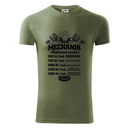 Mechanik - hodinová sazba