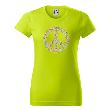 Peace symbol lístečky