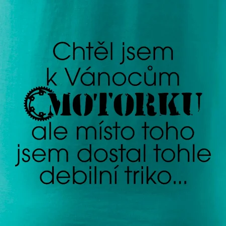 Chtěl jsem dostat motorku - Vánoce
