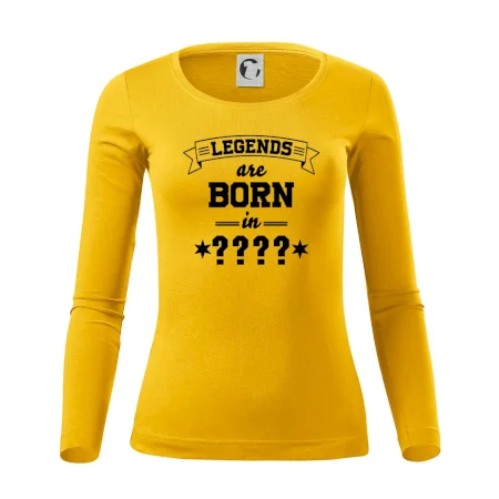Legends are born in vlastní ročník