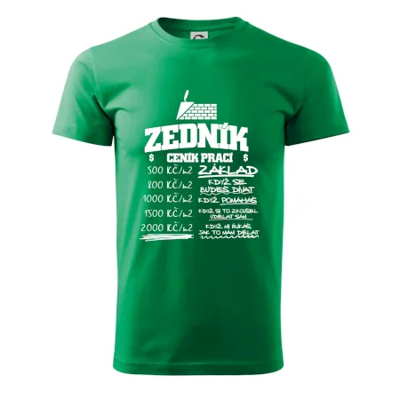 Ceník zedníka - cena za metr