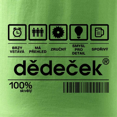 Čárový kód dědeček