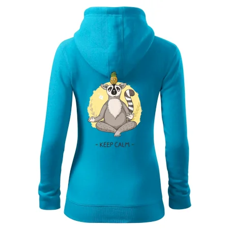 Yoga - keep calm kreslený