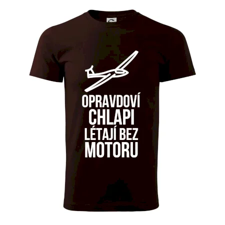 Opravdovi chlapi létají bez motoru