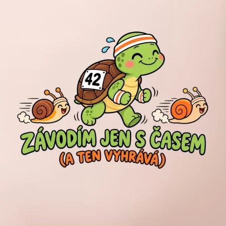Běžecká želva závodím jen s časem