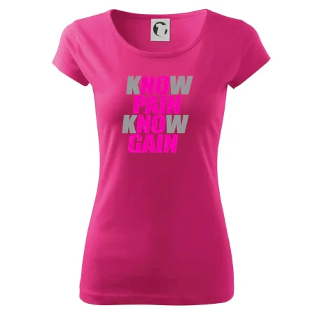Know Pain, Know Gain