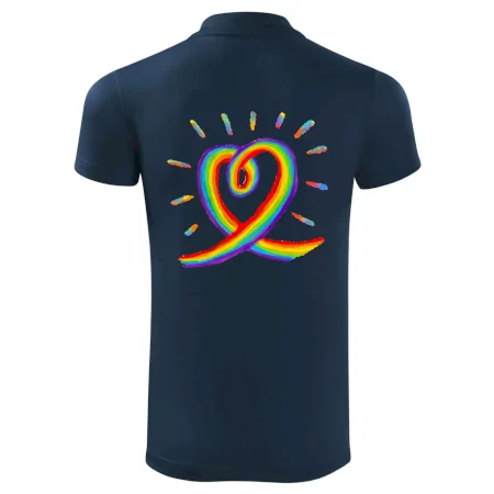 Srdce pride duha kreslená