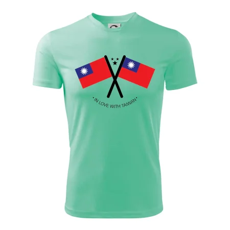 In love with Taiwan - vlajky